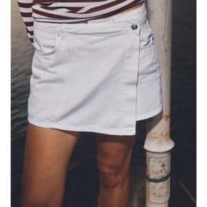 Zara White Mini Skirt